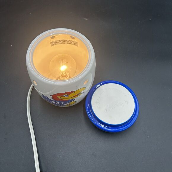 Kansas University KU Jayhawks  Basketball Scentsy, Inc. Full Size Wax Warmer - Picture 3 of 6